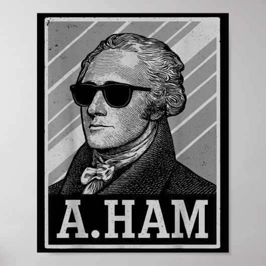 Retro Ander Hamilton Tee Funny Saying Men Women Ki Poster (Vorne)