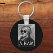 Retro Ander Hamilton Tee Funny Saying Men Women Ki Schlüsselanhänger (Vorderseite)