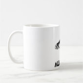 Retro Angeblich Strauß Kaffeetasse (Links)