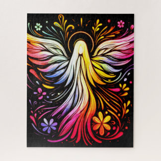 Retro Angel Posters for Adults 16x20 520 Piece Puzzle