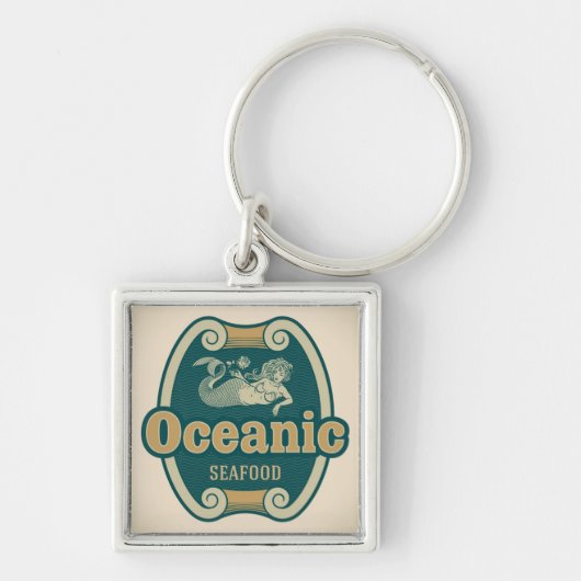 Retro-angeredeter Schlüsselanhänger (Vorne)