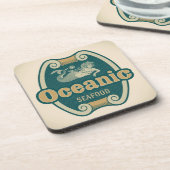 Retro-angeredeter Untersetzer (Linke Seite)