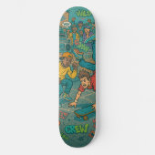 Retro Angesagt-Hop Street Style Skate Art Skateboard (Vorderseite)