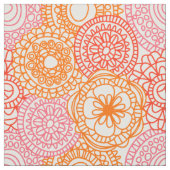 Retro Angesagte Fun Happy Summer Floral Muster Stoff (Muster)