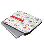 Retro Anhänger-personalisierte Elektronik-Tasche Laptopschutzhülle (Vorne Knopf)