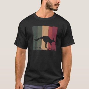 Retro Animal Australia Animal Outback Kangaroo T-Shirt