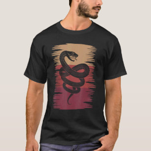 Retro Animal Snake Reptile Keeper Schlange 1 T-Shirt