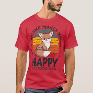 Retro Anime freut mich nicht so sehr, japanisch T-Shirt