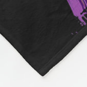 Retro-Anime-Gamerin Fleecedecke (Ecke)