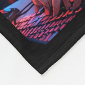 Retro Anime Girl Gamer Cyberpunk Streaming Setup S Fleecedecke (Ecke)