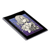 Retro Anime Girl Otaku Manga Comic Tee Japanisch Notizblock (Rechte Seite)