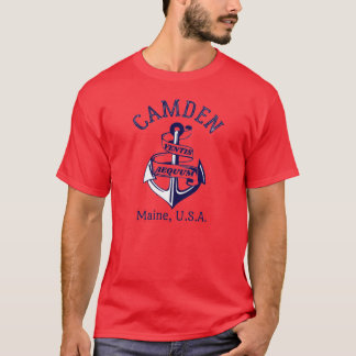Retro Anker Camden Maine USA1 T-Shirt