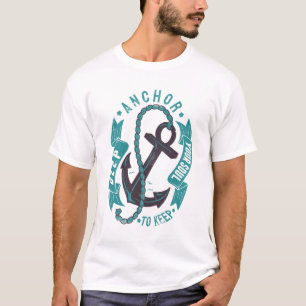 Retro Anker Deep Your Soul to Behalt Summer T-Shirt