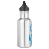 Retro Anker mit Seil Edelstahlflasche (Links)