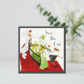 Retro ANKÜNDIGUNG DATUM FREIHALTEN EZ auf Kundenwu (Stehend Vorderseite)