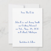 Retro ANKÜNDIGUNG DATUM FREIHALTEN EZ auf Kundenwu (Rückseite)