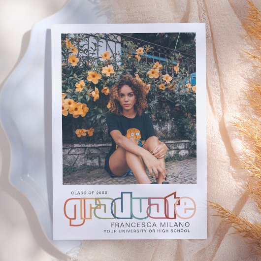 Retro | Ankündigung des Rainbow Graduate Foto