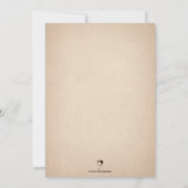 Retro Anpassbare Hexeneinladung Einladung (Rückseite)