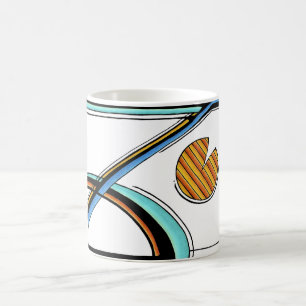 Retro Anpassbarer Becher Kaffeetasse