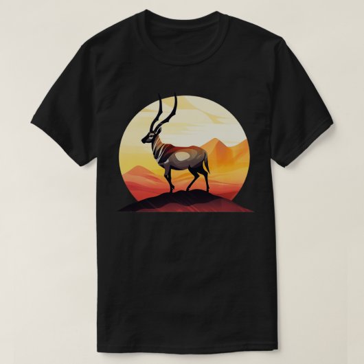 Retro-Antelope 5 T-Shirt (Design vorne)