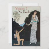 RETRO ANTI VALENTINE'S DAY PARTY WAX SIEGEL MONOGR EINLADUNG (Vorderseite)