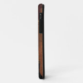 Retro antikes Buch, verklemmtes Braun des Case-Mate iPhone Hülle (Hinten/Links)