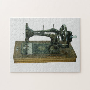 RETRO ANTIQUE SCHAUMASCHINE PUZZLE