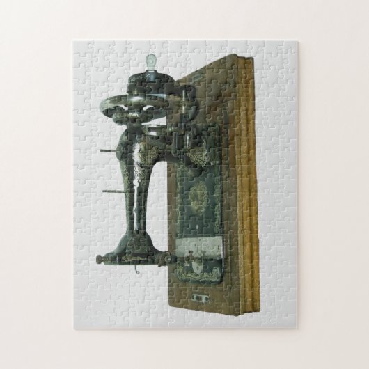 RETRO ANTIQUE SEWING MACHINE PUZZLE (Vertikal)