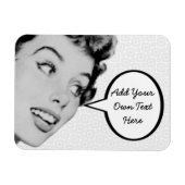 Retro-Anweisung Magnet (Horizontal)