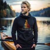 Retro Apostle Islands Kayaking Hoodie