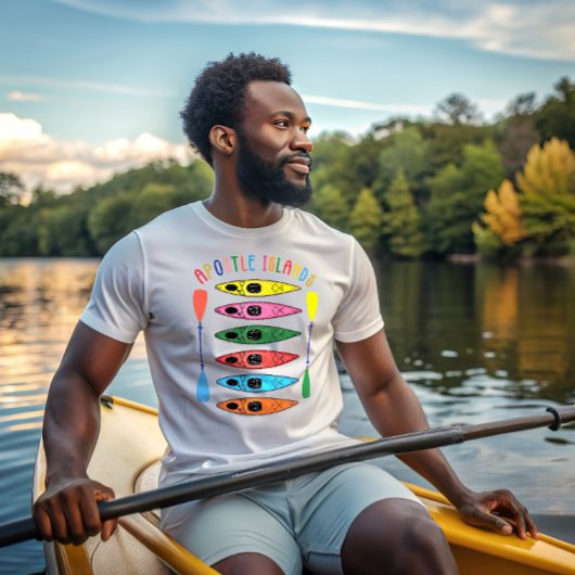 Retro Apostle Islands Kayaking T-Shirt