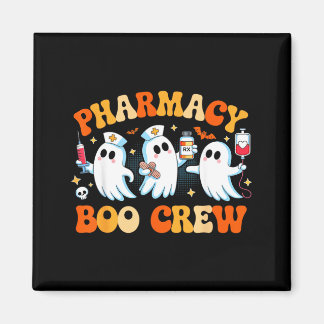 Retro-Apotheke Boo Crew Geist Apotheker Technik Magnet