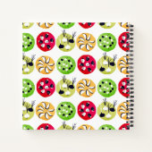 Retro Appetizer Personal Kochbuch Rezept Notebook Notizblock (Rückseite)