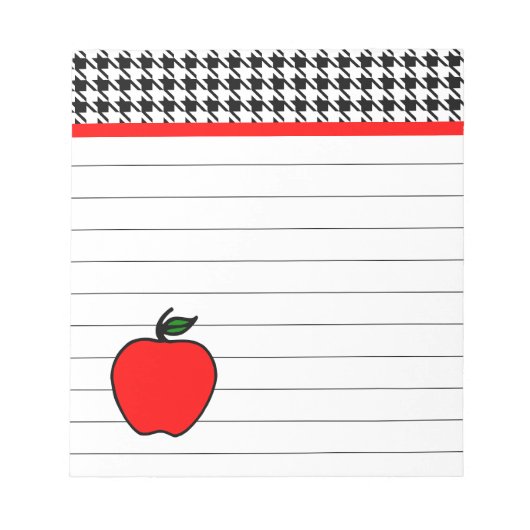 Retro-Apple-Notizblock Notizblock (Vorderseite)