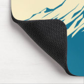 Retro Apres Ski Club Vintage Winter Mousepad (Ecke)