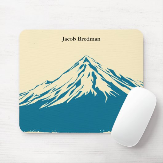 Retro Apres Ski Club Vintage Winter Mousepad (Mit Mouse)