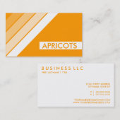 Retro APRICOTS Visitenkarte (Vorne/Hinten)