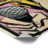 Retro April Ninja Poster (Ecke)