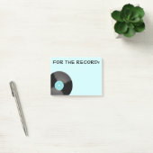 Retro Aqua für die Aufzeichnung Post, die er notie Post-it Klebezettel (Büro)