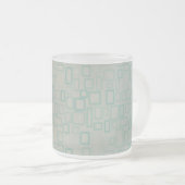 Retro Aqua Mattglastasse (VorderseiteRechts)
