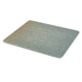 Retro Aqua Schneidebrett (Ecke)