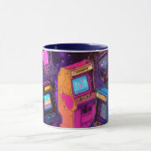 Retro-Arcade-Automaten Tasse (Zentrum)