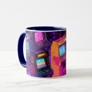 Retro-Arcade-Automaten Tasse