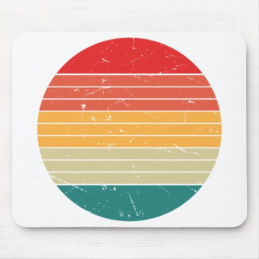 Retro Arcade Colorful Mousepad Design (Vorne)