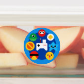 Retro Arcade Fun Etiketten (Befestigt)