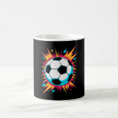 Retro Arcade Fußball Ll Kaffeetasse (Mittel)