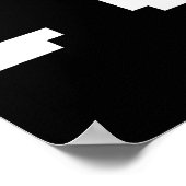 Retro Arcade Game Ghost Eyes 80er Halloween Gruppe Poster (Ecke)