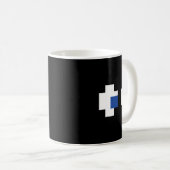 Retro Arcade Gaming Halloween Ghost Partner Group Kaffeetasse (VorderseiteRechts)