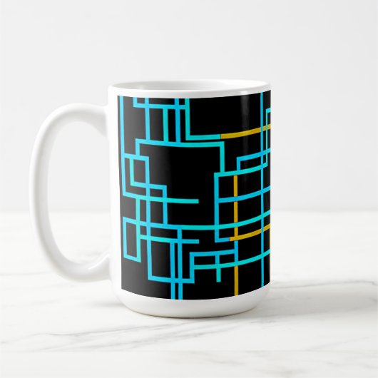 Retro-Arcade-Labyrinth Kaffeetasse (Links)