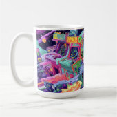 Retro Arcade Machines in Space Kaffeetasse (Links)